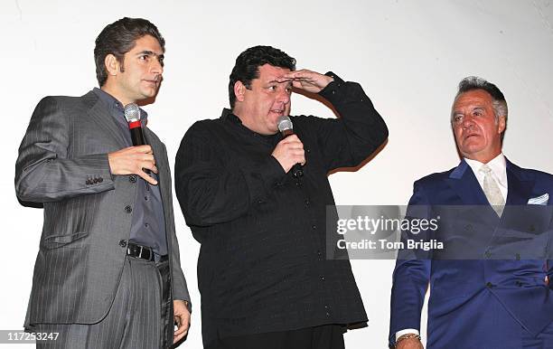 Michael Imperioli, Steve Schirripa and Tony Sirico