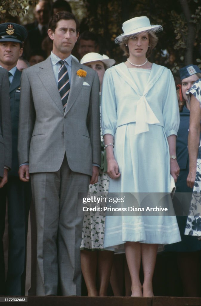 Charles and Diana In Australia