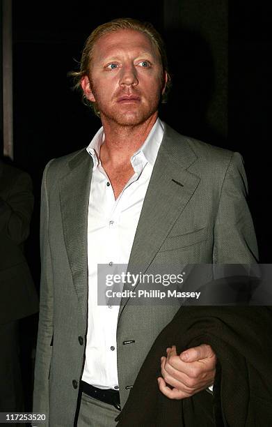 Boris Becker during Guests Arriving at The Late Late Show with Pat Kenny in Dublin - September 22, 2006 at RTE Studios in Dublin, Ireland.