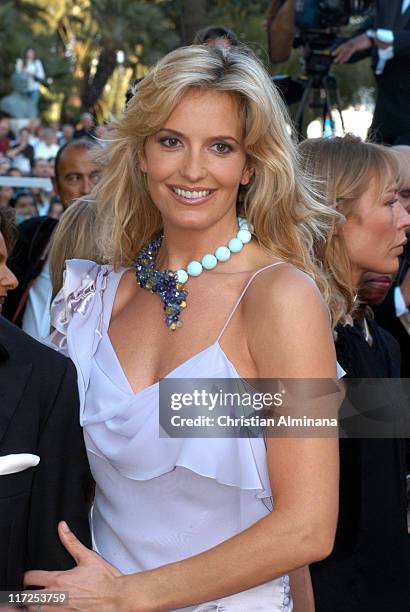 Penny Lancaster during 2005 Cannes Film Festival - Peindre ou Faire l'Amour Premiere at Le Palais de Festival in Cannes, France.