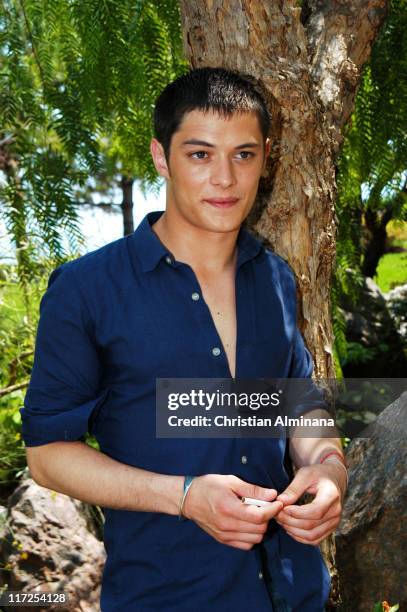 Aurelien Wiik during 44th Monte Carlo Television Festival - Arsène Lupin Aurelien Wiik Photocall at Japanes Gardens in Monte Carlo, Monaco.