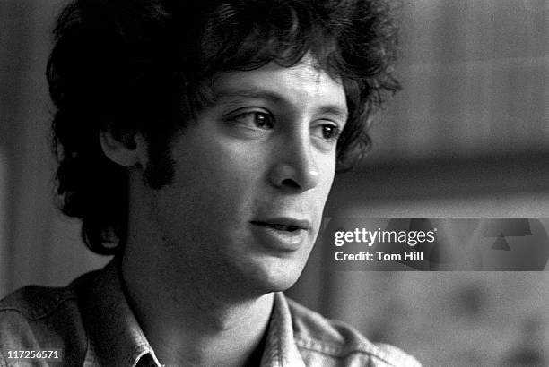 American singer, songwriter, guitarist, and keyboardist Eric Carmen, former member of The Raspberries, is interviewed at The Holiday Inn Downtown on...