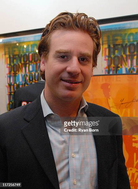 Jed Weinstein during Benefit for the Laureus Sport for Good Foundation USA at McEnroe Gallery in New York City, New York, United States.