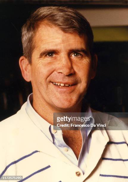 Former NRA President Oliver North poses for a portrait at Barnes & Noble circa 1995 in New York City, New York.