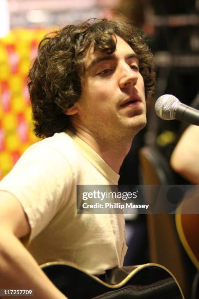 Snow Patrol during Snow Patrol In Store Performance at Virgin Megastore in Dublin - April 28, 2006 at Virgin Megastore in Dublin, Ireland, United...