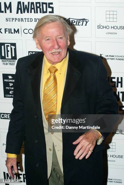 Leslie Phillips during The British Independent Film Awards - Red Carpet Arrivals in London, Great Britain.