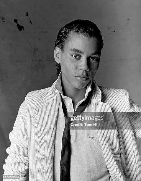 RuPaul Charles is photographed at a photo studio on October 27, 1979 in Atlanta, Georgia.
