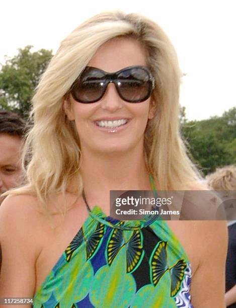 Penny Lancaster during The Duke of Essex Charity Polo Event at Gaynes Park Estate in London, Great Britain.