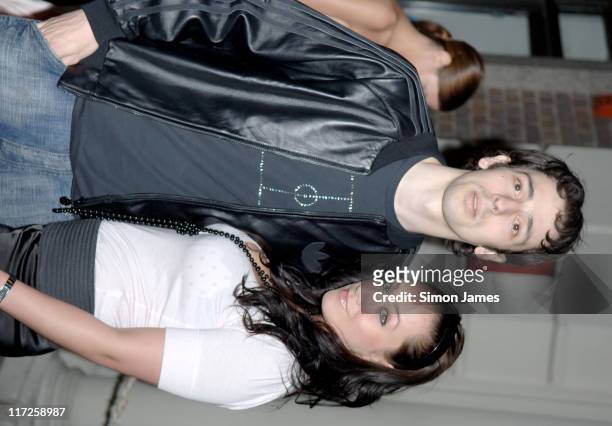 Ralf Little and Guest during The Laurent Perrier Pink Party  Arrivals at Sketch in London, Great Britain.