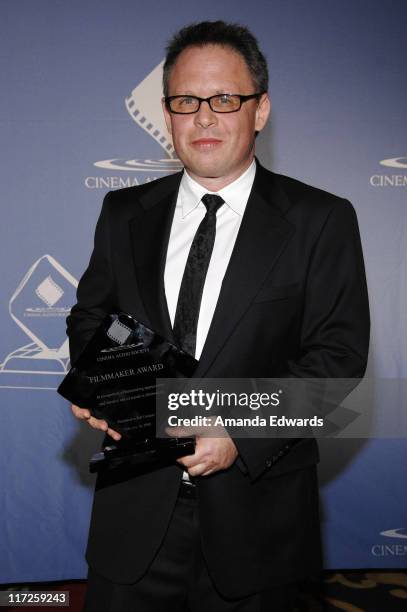 Writer / director Bill Condon is honored with the CAS Filmmaker Award at the 44th Annual Cinema Audio Society Awards at the Millenium Biltmore Hotel...