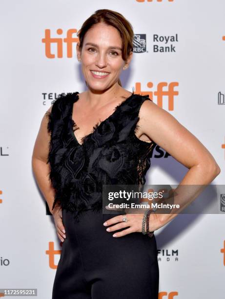 Amy Jo Johnson attends the "Tammy's Always Dying" premiere during the 2019 Toronto International Film Festival at Scotiabank Theatre on September 05,...