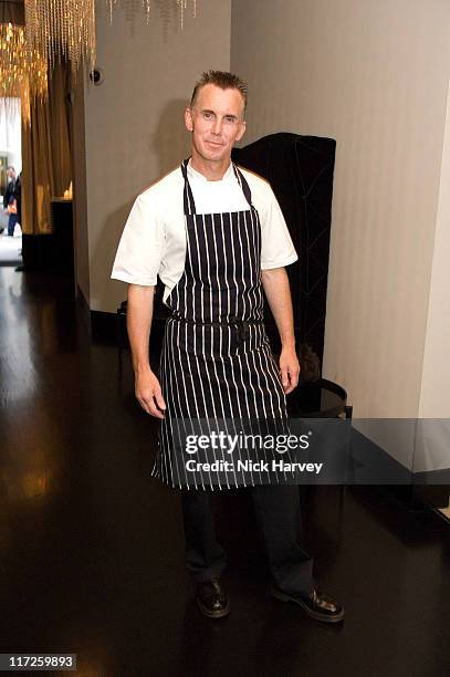 Gary Rhodes during Kelly Hoppen Hosts an Evening at Gary Rhodes' Restaurant - May 16, 2007 in London, Great Britain.