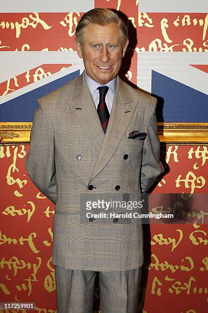 Prince Charles, Prince of Wales waxwork during Madame Tussauds Launches First Eco-Friendly Wax Figure - HRH Prince Charles - May 23, 2006 at Madame...