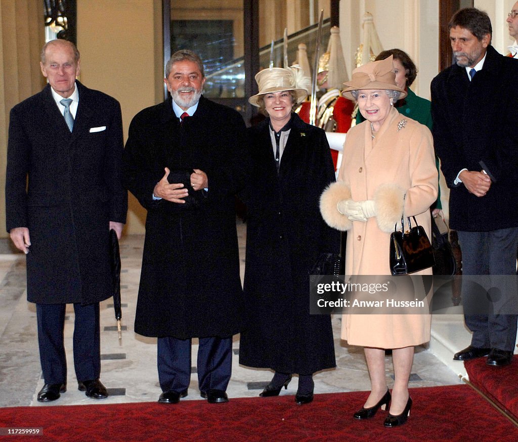 Brazilian President Luiz Inacio Lula da Silva on State Visit to the United Kingdom - March 7, 2006
