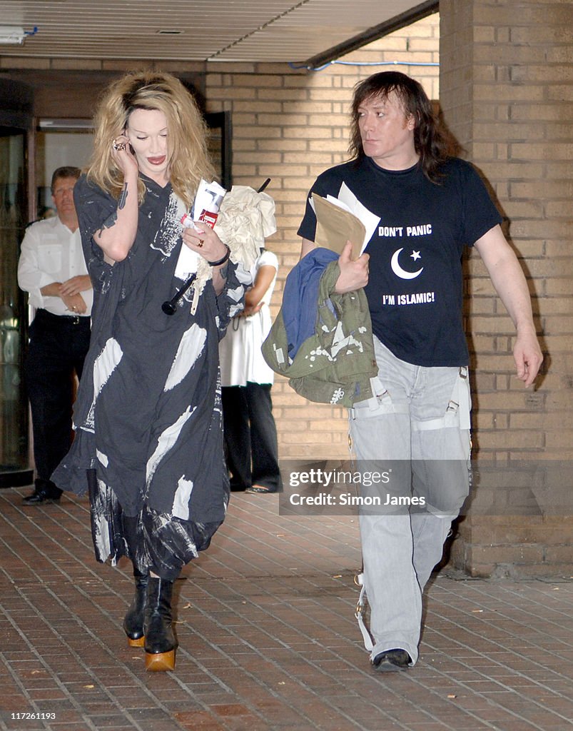 Pete Burns Court Hearing at Southwark Crown Court - July 5, 2006