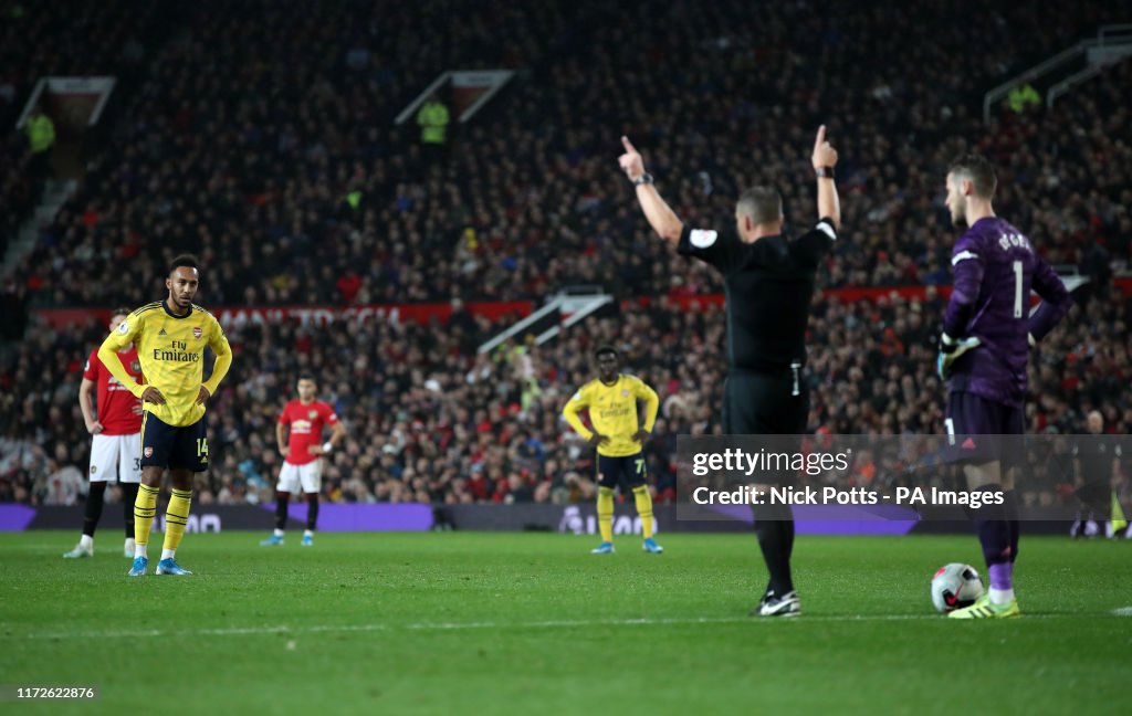 Manchester United v Arsenal - Premier League - Old Trafford