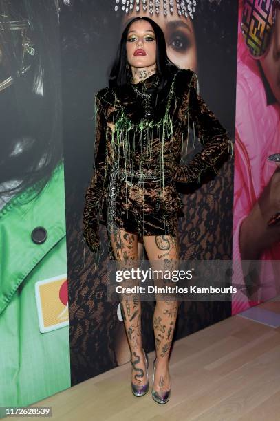 Brooke Candy attends ELLE, Women in Music presented by Spotify and hosted by Nina Garcia, Jameela Jamil & E! Entertainment on September 05, 2019 in...
