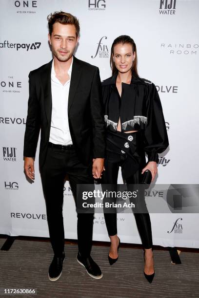 Francisco Lachowski and Jessiann Gravel Beland attend The Daily Front Row's 7th annual Fashion Media Awards on September 05, 2019 in New York City.