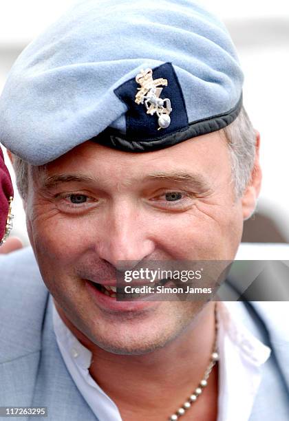 John Leslie during The Duke of Essex Charity Polo Event at Gaynes Park Estate in London, Great Britain.