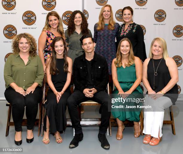 Kara Lusk, Abi Tapia, Lisa Purcell, Mary Lauren Teague, Emilee Warner, Ava Gray, Musician Devin Dawson, Katie Cline Moore and Leanne Weber attend...