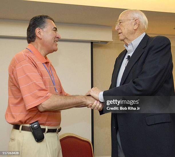 Bill Gates Sr. And Richard D. Cordova during Bill Gates Sr. At the Childrens Hospital in Indian Wells, California at Childrens Hospital in Indian...