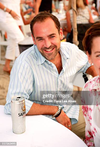 Scott Donaton of Advertising Age during Hamptons Magazine Clambake Presented by Sapporo with Special Thanks to Locman Italy - July 23, 2006 at Dune...