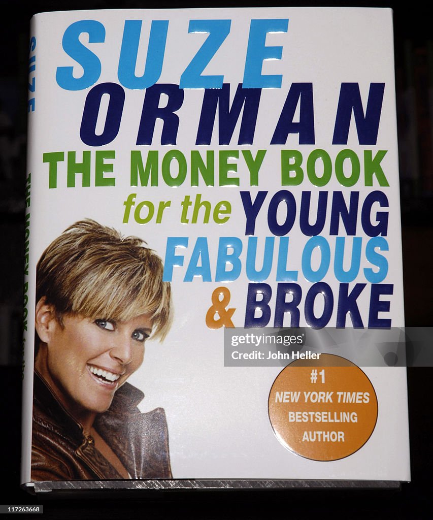 Suze Orman Signs The Money Book for the Young, Fabulous & Broke at Barnes & Noble in Los Angeles