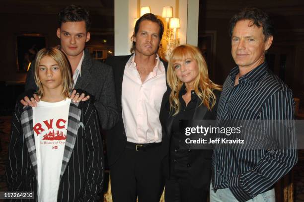 Greyson Fletcher, Austin Nichols, Brian Van Holt, Rebecca De Mornay and Bruce Greenwood of John From Cincinnati