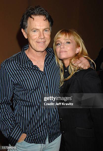 Bruce Greenwood and Rebecca De Mornay of John From Cincinnati