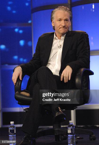 Bill Maher of Real Time with Bill Maher during HBO Winter 2007 TCA Press Tour in Los Angeles, California, United States.