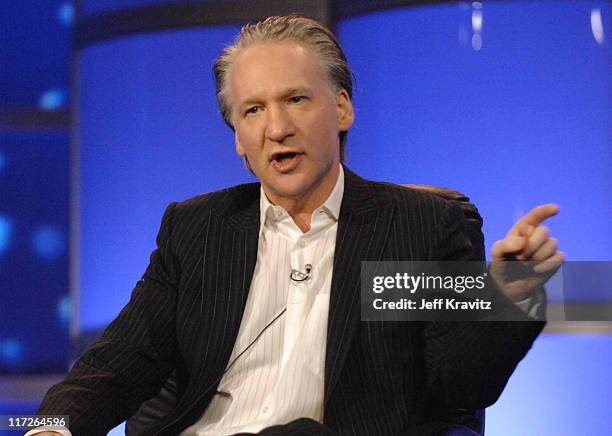 Bill Maher of Real Time with Bill Maher during HBO Winter 2007 TCA Press Tour in Los Angeles, California, United States.