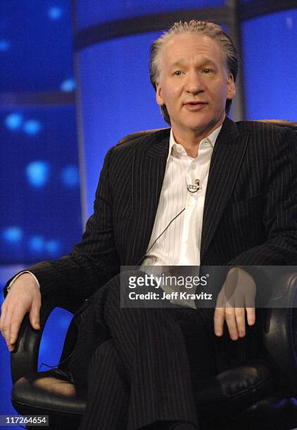 Bill Maher of Real Time with Bill Maher during HBO Winter 2007 TCA Press Tour in Los Angeles, California, United States.
