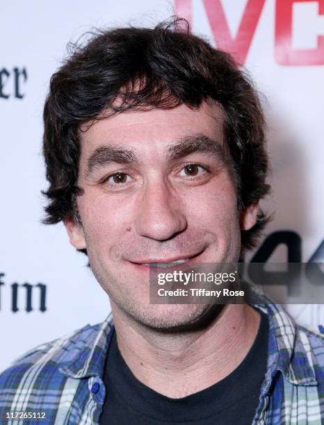 Brent Bolthouse attends the launch of Scott Weiland's clothing line Weiland For English Laundry at The Roxy Theatre on September 9, 2009 in West...