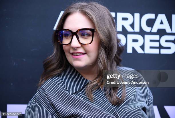 Lena Dunham attends Broadway opening night of "Betrayal" at The Bernard B. Jacobs Theatre on September 5, 2019 in New York City.