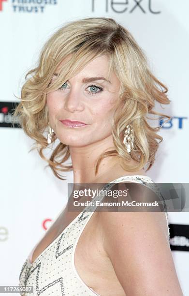 Kim Tiddy during Cystic Fibrosis Trust Breathing Life Awards  Red Carpet Arrivals at Hilton London Metropole in London, Great Britain.