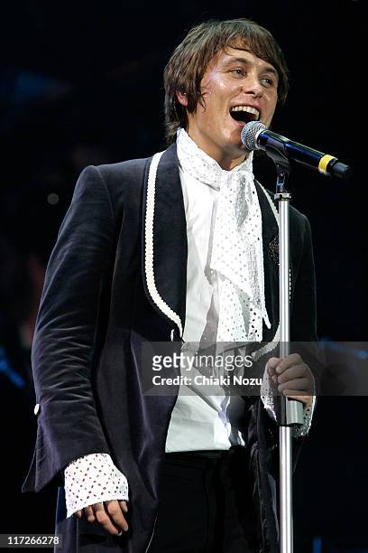 Mark Owen of Take That during Take That in Concert at Wembley Stadium in London - May 8, 2006 at Wembley Stadium in London, Great Britain.
