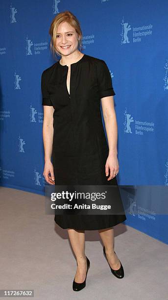 Julia Jentsch during The 57th Annual Berlinale Internationa Film Festival - I Served The King Of England - Photocall at Grand Hyatt Hotel in Berlin,...