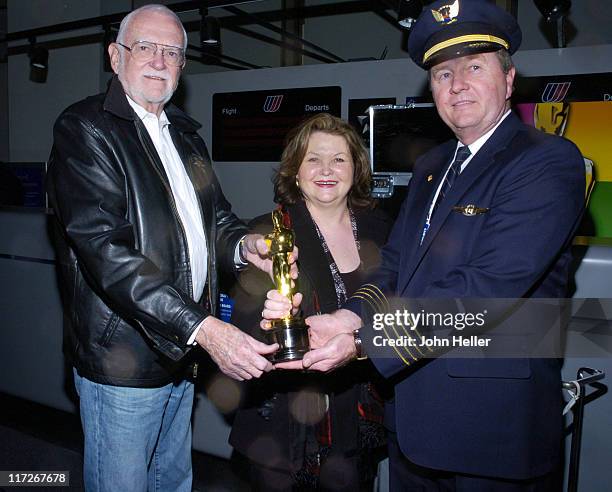 Frank Pierson, president of the Academy of Motion Picture Arts and Sciences, Noreen Prohaska, representative from Chicago-based R.S. Owens and...