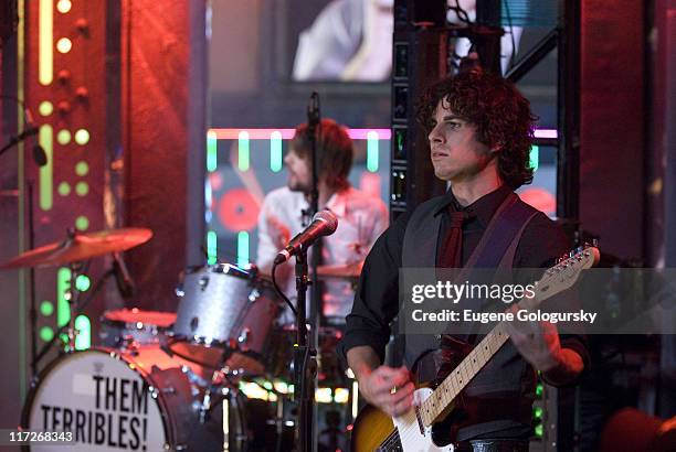 Them Terribles at The 4th Annual MTV2 Dew Circuit Breakout Live Finale at MTV2's Studios, Time Square December 15, 2007 in New York City .