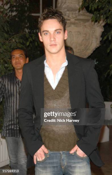 Jonathan Rhys Meyers during Women To Women: Positively Speaking Party - A Publication to Raise Awareness of Women Living With HIV / AIDS - Inside at...