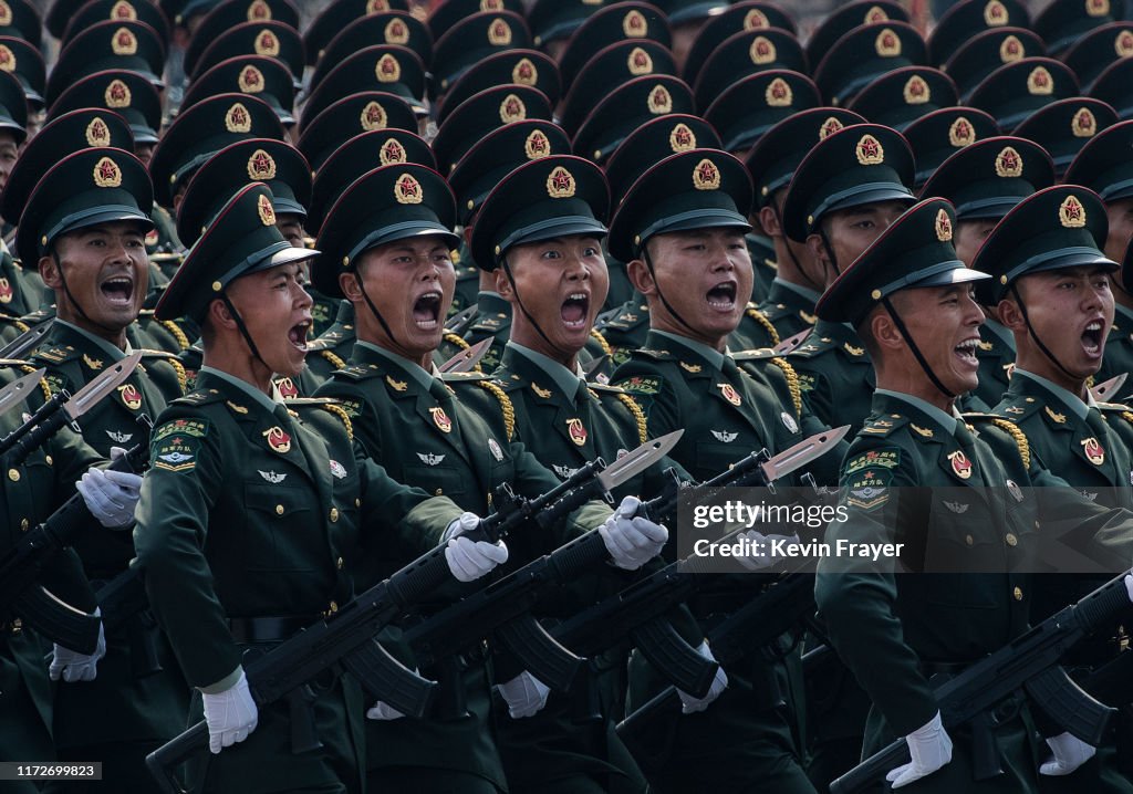 70th Anniversary Of The Founding Of The People's Republic Of China - Military Parade & Mass Pageantry