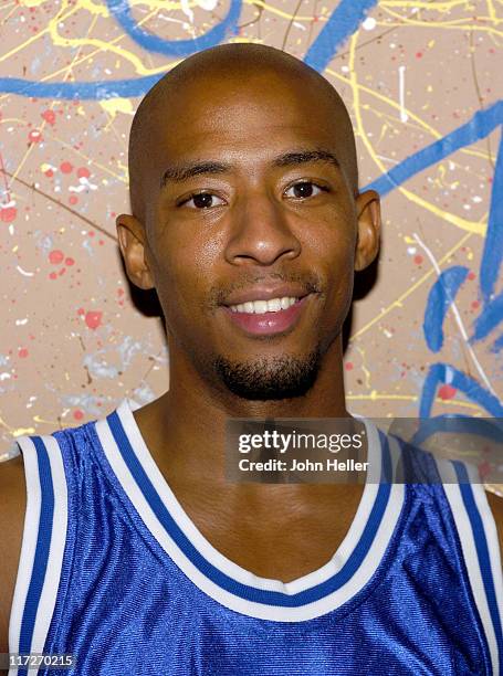 Antwon Tanner during Net Gain: A Celebration To Benefit Los Angeles Kids at Crossroads School Sports Complex in Santa Monica, USACalifornia, United...