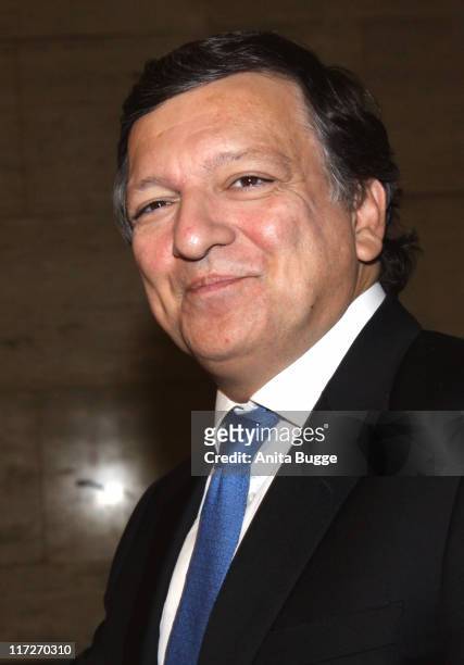 European Commission President Jose Manuel Barroso attends the 2009 Quadriga Awards on October 3, 2009 in Berlin, Germany.