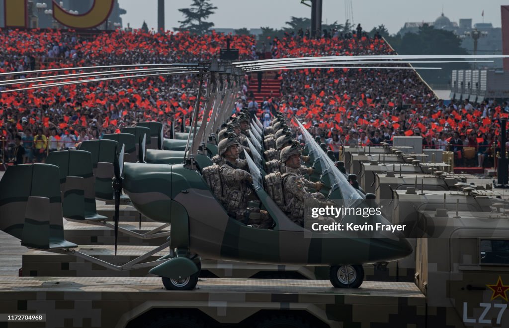 70th Anniversary Of The Founding Of The People's Republic Of China - Military Parade & Mass Pageantry
