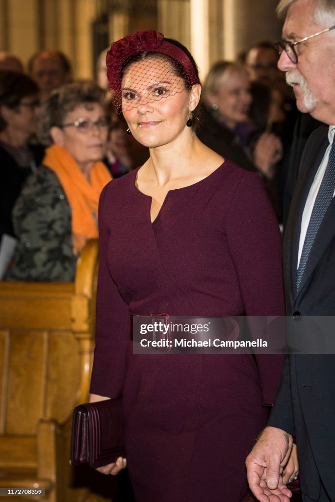Swedish Royals Attend The Opening Of The Church Meeting In Uppsala