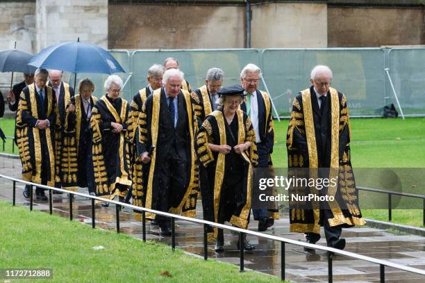 Justices of the Supreme Court including Lord Reed , who becomes the next president of the Supreme Court in January and President of the Supreme Court...