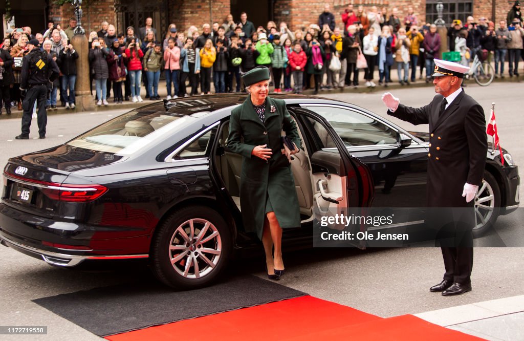 Queen Margrethe And The Danish Royal Family Attend Opening Of The Parliament