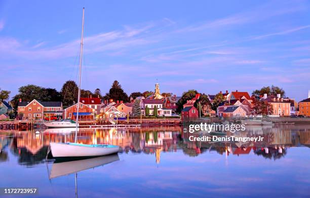 historic portsmouth, new hampshire - portsmouth new hampshire imagens e fotografias de stock