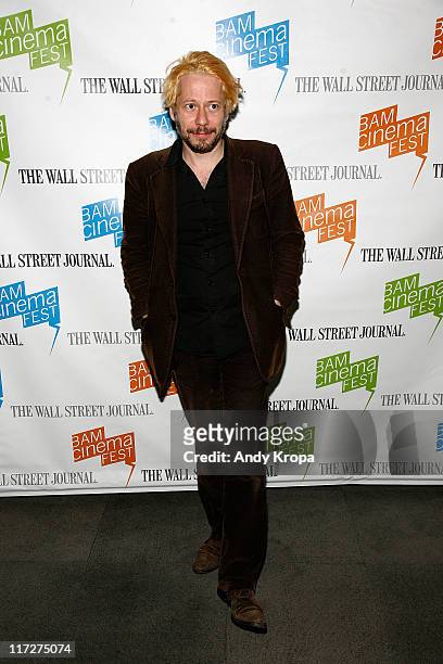 Director Mathieu Amalric attends BAMcinemaFest New York premiere of "Tournee" & "Burlesque Show" at BAM Rose Cinemas on June 24, 2011 in the Brooklyn...