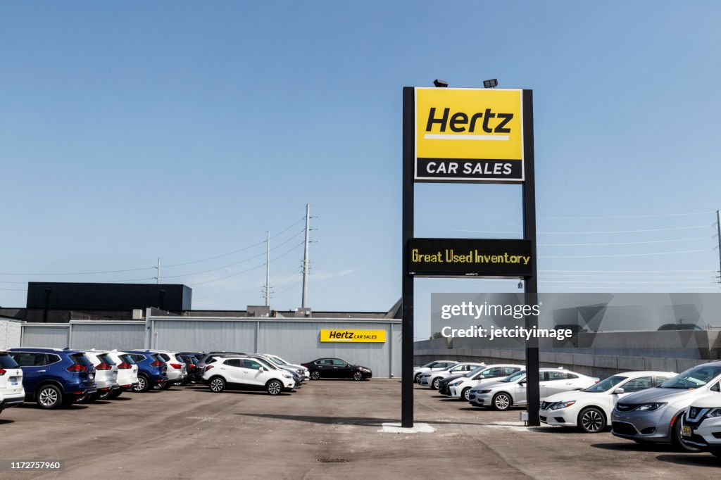 Hertz Car Sales dealership. Hertz sells used vehicles from their car rental fleet III